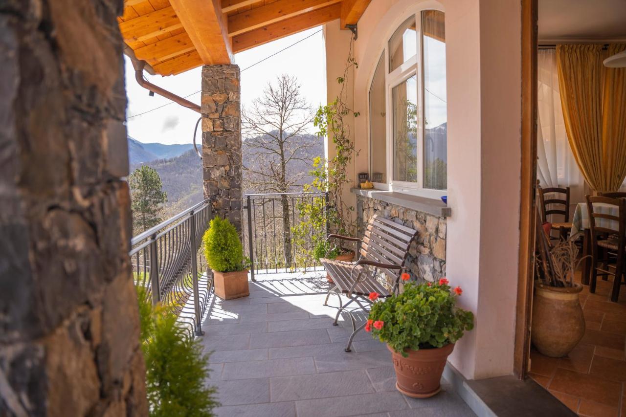 028 - Agriturismo "Il Boschetto" Con Piscina, Pace E Natura - Camera Familiare Cavizzano 외부 사진